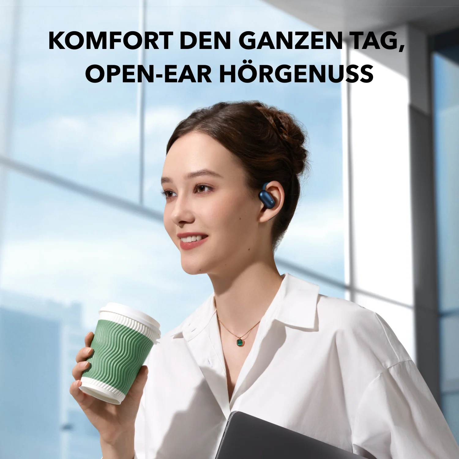 AeroFit 2 | Kabellose Open-Ear Earbuds mit anpassbarem Halt - Image 24