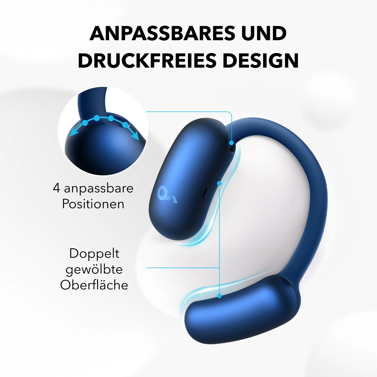 AeroFit 2 | Kabellose Open-Ear Earbuds mit anpassbarem Halt - Image 19