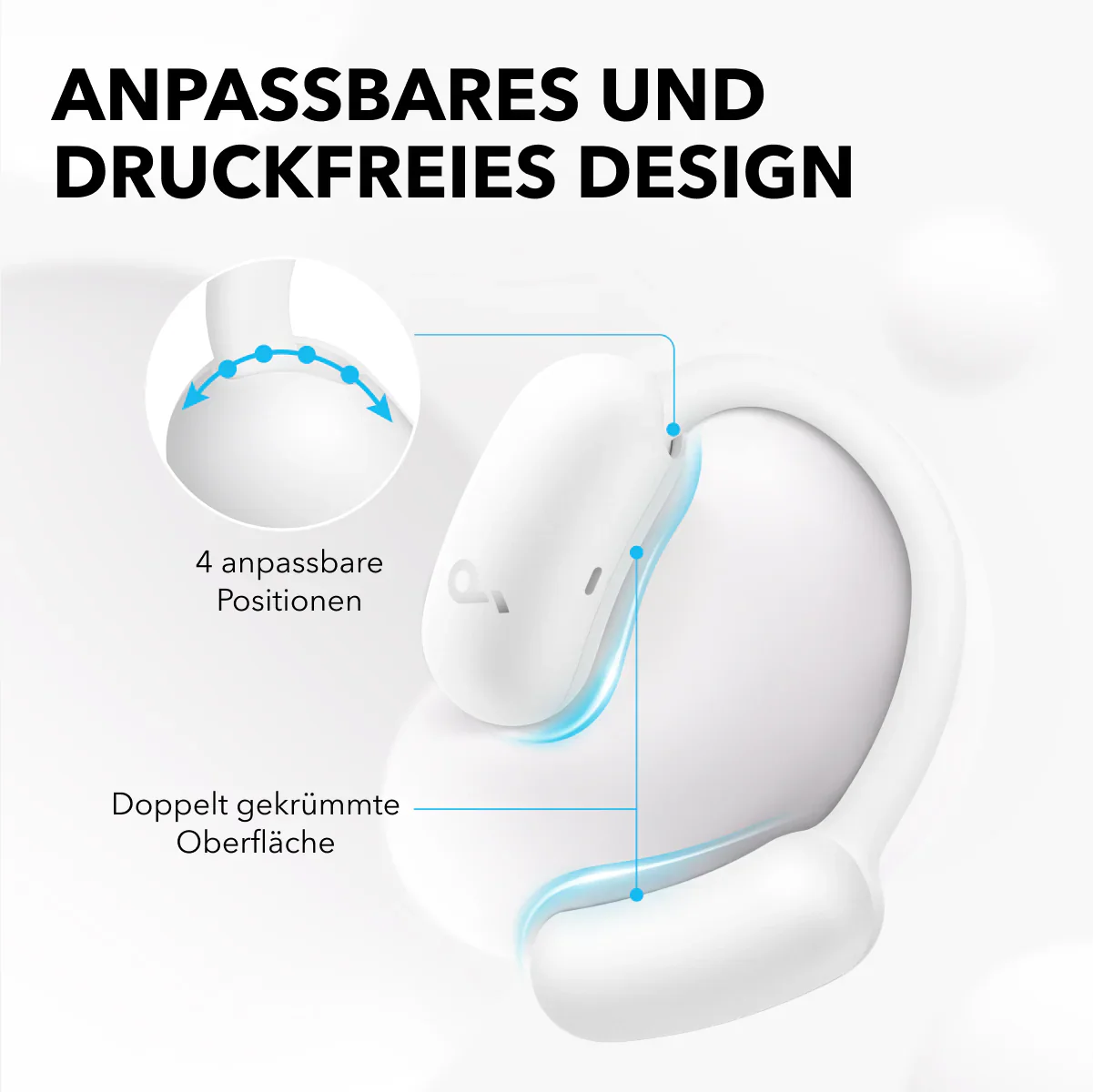 AeroFit 2 | Kabellose Open-Ear Earbuds mit anpassbarem Halt - Image 7