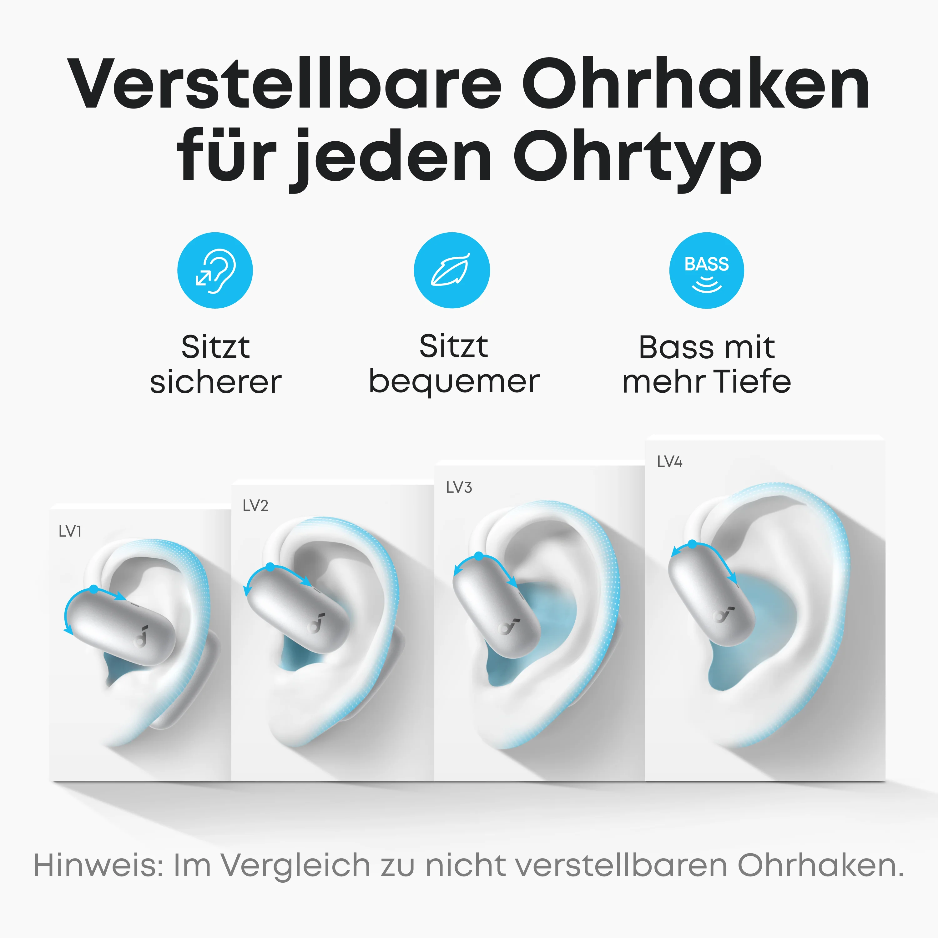 AeroFit 2 | Kabellose Open-Ear Earbuds mit anpassbarem Halt - Image 32