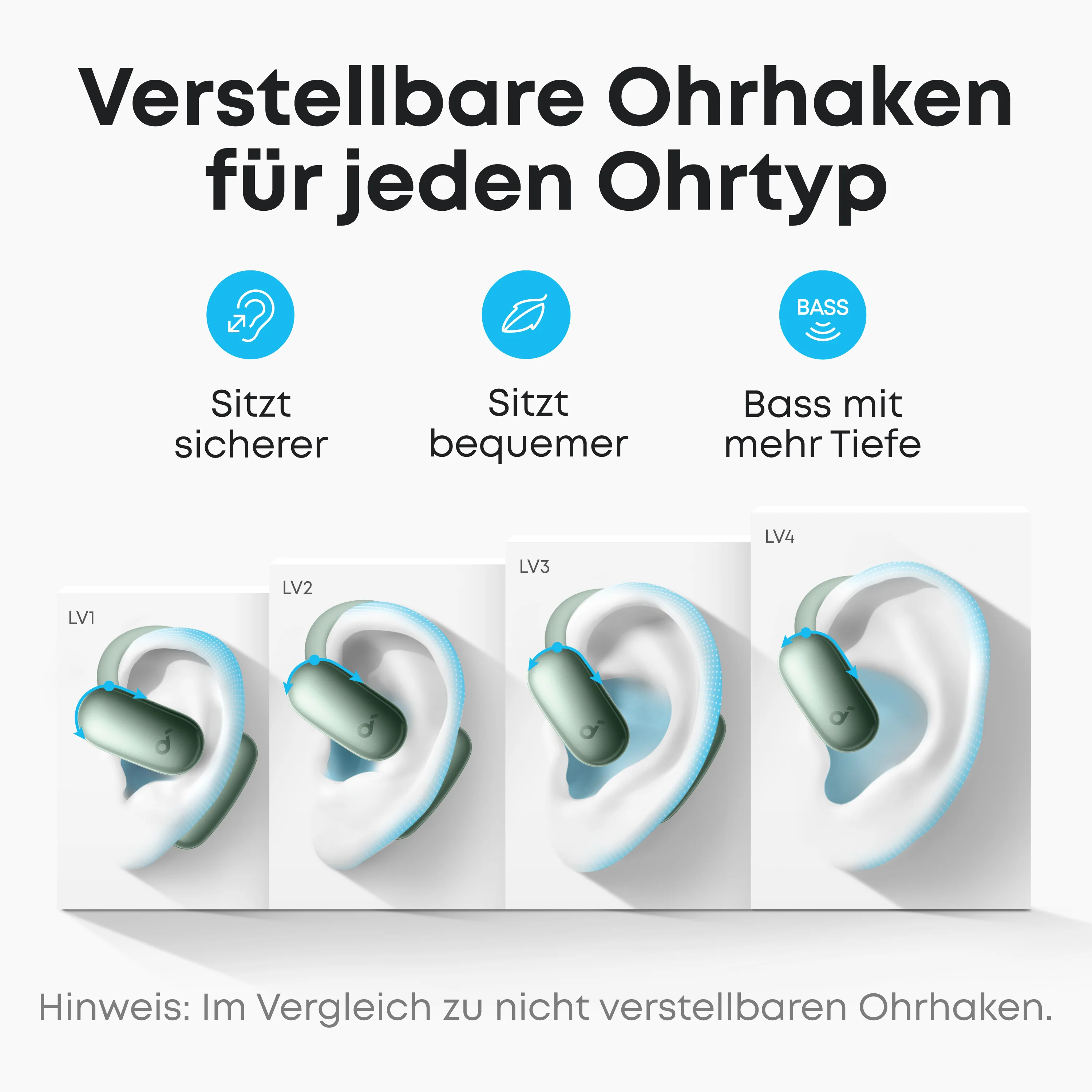 AeroFit 2 | Kabellose Open-Ear Earbuds mit anpassbarem Halt - Image 38